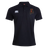 Black Aging Alabama Rugby Players Waimak Polo by Canterbury featuring the EMB Canterbury logo on the right chest and an Alabama state outline logo with a hockey player on the left chest.