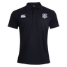 The SWFL Lady Hammerheads Waimak Polo by WRS Canterbury features the brand logo on the right chest and the Lady Hammerheads logo on the left, shown on a plain white background. This women's polo offers classic style and comfort for any occasion.