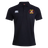 The Potomac Exiles Rugby Club Waimak Polo by Canterbury is a black, short-sleeve men's polo shirt featuring the classic CCC Waimak Rugby Polo design from EMB Canterbury, with the Canterbury logo on the right chest and a yellow, red, and black Potomac Exiles crest on the left chest—making it an essential addition to any men's rugby shirt collection.