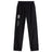 A black Canterbury Cuffed Hem Stadium Pant with a white logo on the side.