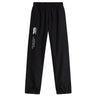 A black Canterbury Cuffed Hem Stadium Pant with a white logo on the side.