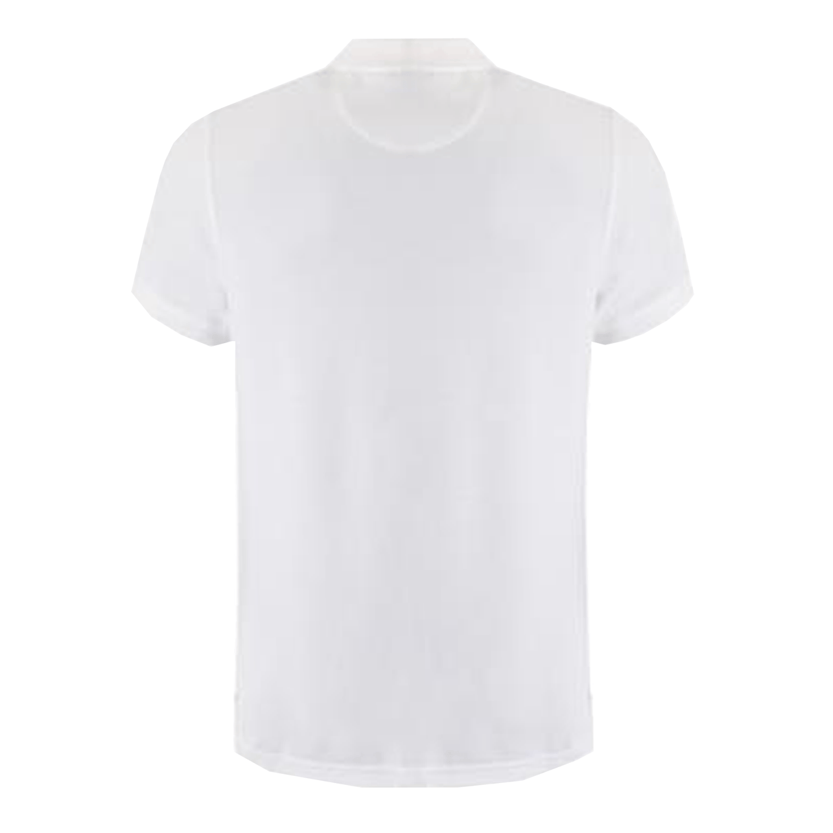 The back view of a Canterbury Waimak Rugby Polo, perfect for rugby fans looking to achieve a smart casual look.