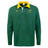 The Springboks Rugby Unity Classic Rugby Jersey by Nike boasts a green body complemented by a yellow collar and embroidered chest logos, making it ideal for displaying your rugby passion.