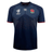 The England RFU RWC 23 Alternate Jersey by Umbro is shown in navy and red.