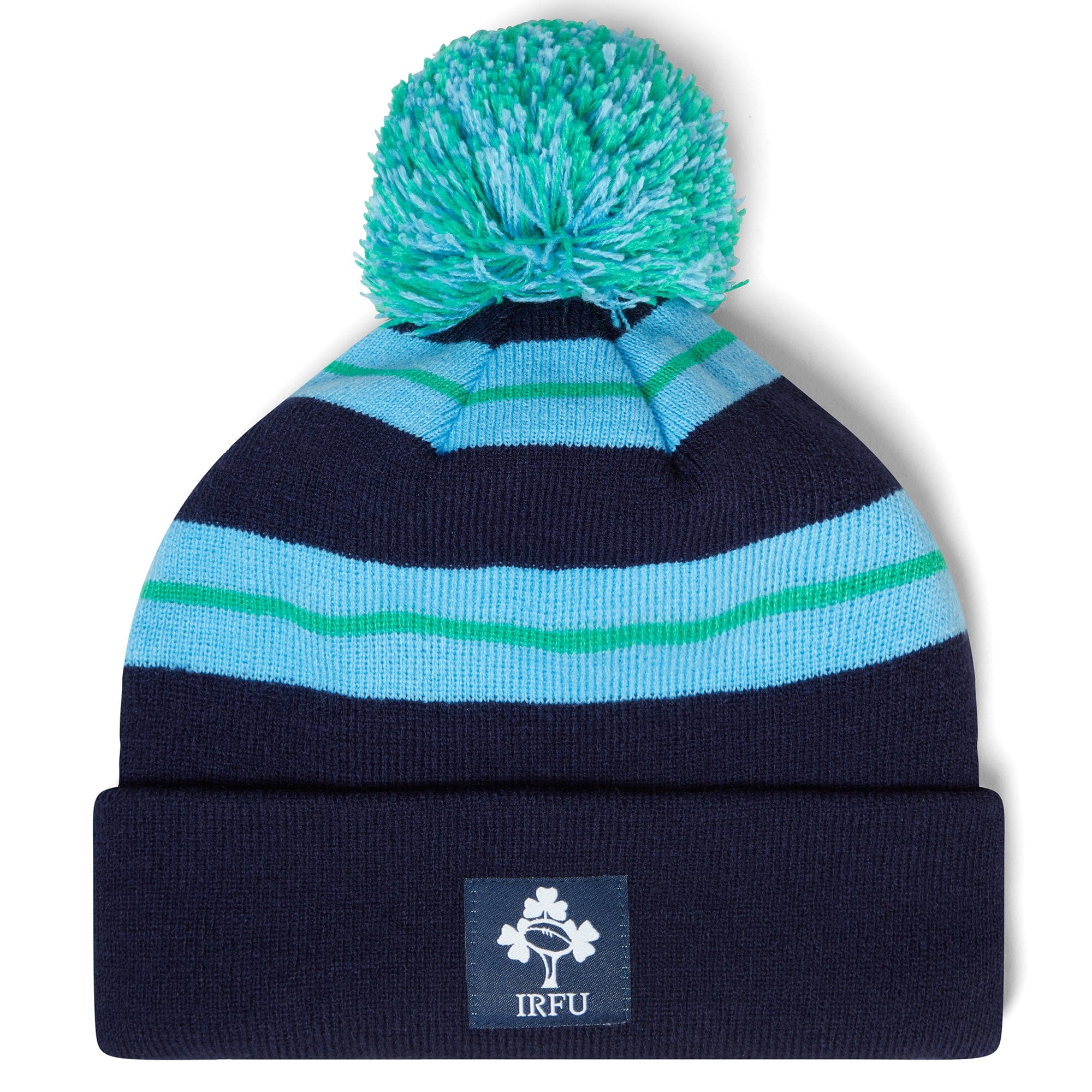 Ireland Rugby Pom Pom Beanie 23 24 Canterbury IRFU Bobble Hat