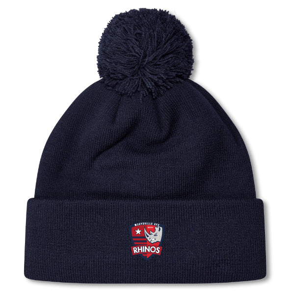 Marysville Rhinos Pom Pom Beanie by Canterbury