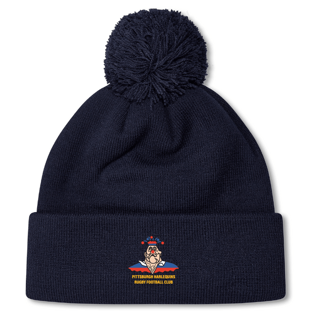 Pittsburgh Harlequins Rugby Pom Pom Beanie by Canterbury