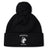 Stay warm in the Northeastern University Men's Rugby Pom Pom Beanie by EMB Canterbury, featuring a husky logo and "NORTHEASTERN MEN'S RUGBY" on the cuff. Cozy fleece lining adds extra warmth.
