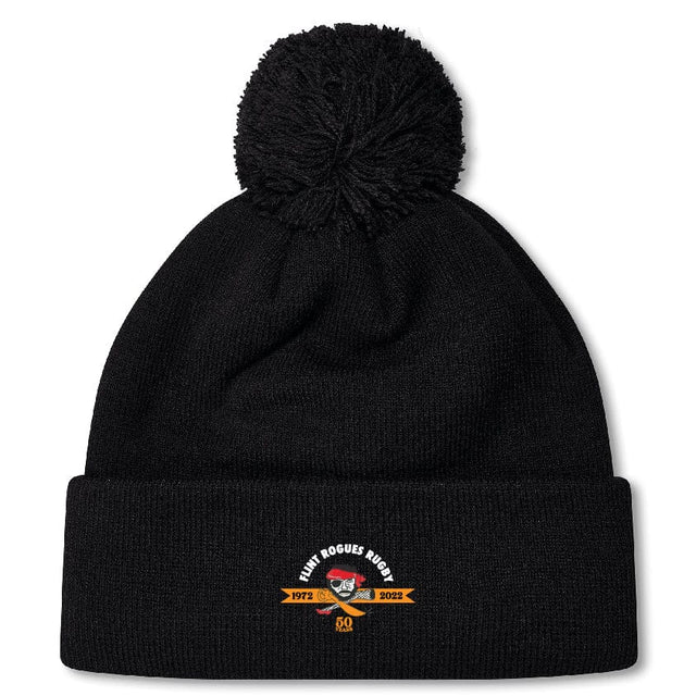 Flint Rogues Pom Pom Beanie by Canterbury
