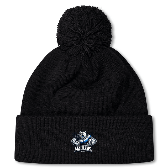 Lake Zurich Pom Pom Beanie by Canterbury