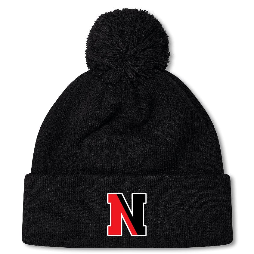 Northeastern University Rowing Pom Pom Beanie by Canterbury