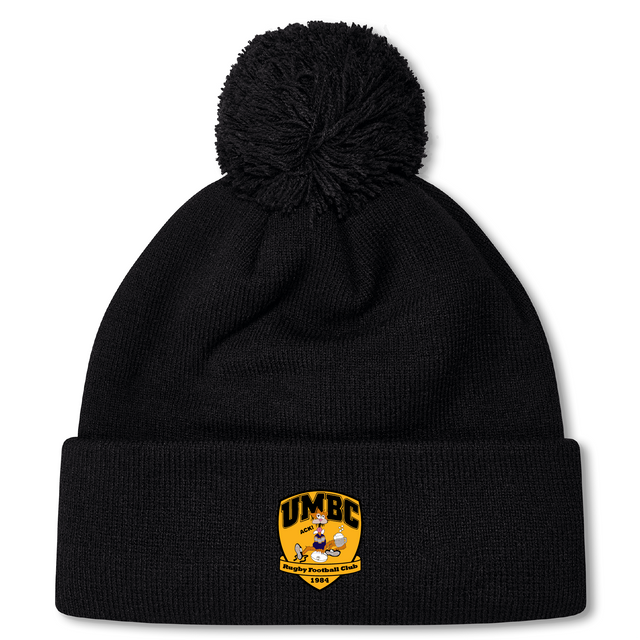 University of Maryland Baltimore County Rugby Pom Pom Beanie by Canterbury