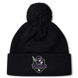 Stay warm at chilly matches with the Cypress Warriors Men's Rugby Pom Pom Beanie by EMB Canterbury, featuring a fun pom-pom on top and a "Cypress Warriors Men's Rugby 2024" logo on the front cuff. Perfect for team spirit!.