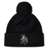 Stay warm in style with the EMB Canterbury Birmingham Iron Women's Football Pom Pom Beanie by Canterbury, featuring a cozy fleece lining and team logo patch on front.