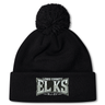 Stay warm while showcasing your team pride with the Lewis County Elks Pom Pom Beanie by Canterbury. Crafted by EMB Canterbury in a classic black knit and featuring a playful pom-pom, this cozy hat displays the embroidered “Lewis County Elks Rugby” logo on the front cuff. Inspired by the timeless Canterbury bobble hat style, it’s the perfect accessory for chilly days and loyal fans alike.