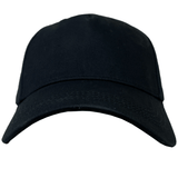 A black World Rugby Shop Flexfit Drill Cap by Canterbury with a curved brim, viewed from the front.