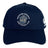 The Georgetown University RFC Flexfit Drill Cap by EMB Canterbury features "Georgetown University Rugby Football Club" and an embroidered bulldog logo on the front, with a "CCC" logo on the side.