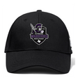 The EMB Canterbury Cypress Warriors Men's Rugby Flexfit Drill Cap features an embroidered "Cypress Warriors Men's Rugby 2024" logo with a helmeted warrior holding a sword on the front.
