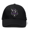 The EMB Canterbury Cypress Warriors Men's Rugby Flexfit Drill Cap features an embroidered "Cypress Warriors Men's Rugby 2024" logo with a helmeted warrior holding a sword on the front.