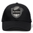 Black ICRON Flexfit Drill Cap by Canterbury with a curved brim and an embroidered shield emblem featuring a rugby ball and the word “ICRON.”