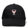 The Superior Rugby Club Flexfit Drill Cap by EMB Canterbury features a black curved brim and an embroidered winged "S" logo on the front, combining comfort and style for rugby fans.