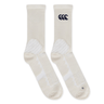 The British & Irish Lions 25 Crew Training Socks by Canterbury feature a white design with a black logo near the top, inspired by the spirit of the British & Irish Lions.