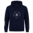 Show your team pride with the New Saint Andrews College Club Hoodie by Canterbury. This navy blue hoodie from WRS Canterbury features a front pocket, the “New Saint Andrews RFC 1994” text and crest printed on the chest, plus a distinctive white design on the right sleeve—making it the perfect rugby club hoodie for any supporter.