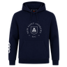 Show your team pride with the New Saint Andrews College Club Hoodie by Canterbury. This navy blue hoodie from WRS Canterbury features a front pocket, the “New Saint Andrews RFC 1994” text and crest printed on the chest, plus a distinctive white design on the right sleeve—making it the perfect rugby club hoodie for any supporter.