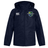 The Kingwood Rugby Club VapoShield Full Zip Rain Jacket by EMB Canterbury is a navy blue, water-resistant jacket with zip closure, Canterbury logo on the right chest, and club crest on the left.