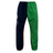 Blue and green Canterbury Harlequin Stadium Track Pant with a white logo on the left thigh.