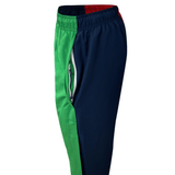 Multicolored Canterbury Harlequin Stadium Track Pant with a side zipper pocket.