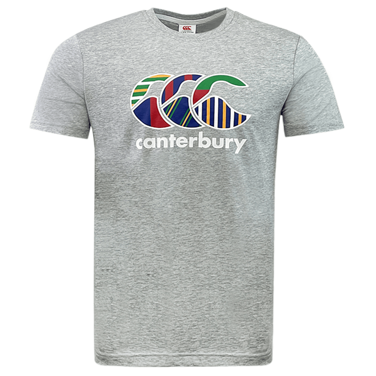 A grey Canterbury Uglies 24 CCC T-shirt with the word Canterbury on it.
