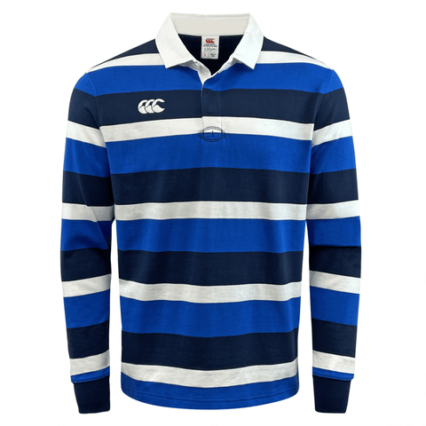 Canterbury Fundamentals Striped Long Sleeve Rugby Jersey / World Canterbury Fundamentals Striped Long Sleeve Rugby Jersey / World