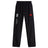 The Angry Newts Cuffed Hem Stadium Pant by EMB Canterbury features a black athletic design, elastic waistband, white Canterbury logo and "Canterbury New Zealand" text, plus a red animal head emblem—perfect for rugby fans.