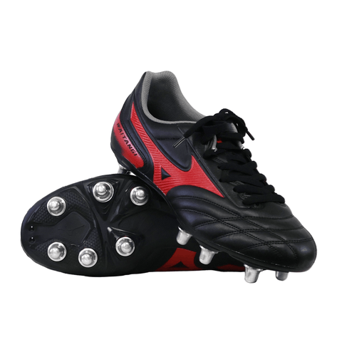 Mizuno Waitangi II CL SG Rugby Boot - Black/Morelia 40th