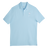 The Racing 92 25/26 Pique Polo by Nike features a light blue, short-sleeve design with a collar, three-button placket, and left chest logos. Made from breathable cotton for comfort and style.