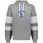 The WRS Augusta Nations of Rugby Romania Jackson Way Hoodie is grey with white drawstrings, white sleeve stripes, and "ROMANIA RUGBY" plus a blue leaf emblem on the chest.