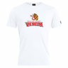The Raleigh Venom Club Plain Tee by WRS Canterbury features a snake in a rugby helmet logo, offering customization options for a stylish and personal touch.