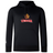 This lightweight black hoodie by WRS Canterbury showcases the "Raleigh Venom Club" logo with a cowboy hat graphic, features a front kangaroo pocket, and displays the Canterbury logo on the left sleeve.