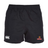 Raleigh Venom Professional Rugby Shorts by EMB Canterbury are durable polyester shorts featuring an elastic waistband, a Canterbury logo on the left leg, and a Venom emblem on the right.