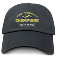 EMB Alpha Broder South Africa RWC 23 Champions Cotton Twill Dad Cap.