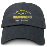 EMB Alpha Broder South Africa RWC 23 Champions Cotton Twill Dad Cap.