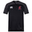 The Washington State University Vapodri Evader Jersey by Canterbury is a black short-sleeve jersey with "Canterbury" and "WSU Rugby" logos on the chest and a "Vapodri" label for advanced comfort from EMB Canterbury.