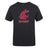 The Washington State University Club Plain Tee by Canterbury, from WRS Canterbury, is a black cotton blend shirt featuring a stylized red cougar head above "RUGBY" in bold block letters.