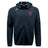 The Washington State University Tempo Vapodri Full-Zip Hoodie by EMB Canterbury features a "WSU Rugby" logo on the left chest, a white Canterbury logo on the right shoulder, and moisture-wicking fabric for comfort and style.