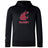 Stay comfortable and stylish in the WRS Canterbury Washington State University Club Lightweight Hoodie, featuring a maroon and white cougar logo with "Rugby" beneath, front pocket, and drawstring hood.