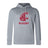 The Washington State University Club Lightweight Hoodie by WRS Canterbury features a front pocket, a red cougar logo above "RUGBY," and is perfect for showing team spirit.