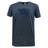 Introducing the Raise the Flag Supersoft Tee by WRS LAT—a blue, supersoft shirt adorned with a dark blue graphic of an American flag and the text "RAISE THE FLAG" on the chest. This tee is perfect for any patriotic USA team apparel collection.
