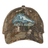 University of New Hampshire Realtree Camo Cap in Realtree Xtra camo, featuring an embroidered grey wildcat mascot and the words “MEN’S RUGBY.”