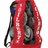 Gilbert's Gilbert Breathable Large Sturdy Rugby Ball Bag in a mesh paneling bag.